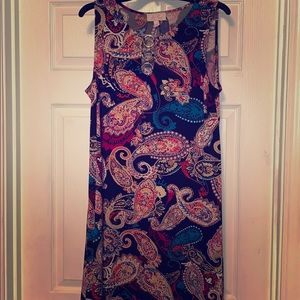 Ivy Road Mid-Thigh Paisley Dress!